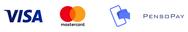VISA MasterCard MobilePay Pensopay
